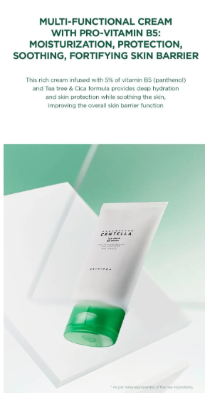 SKIN 1004 - Madagascar Centella Tea-Trica B5 Cream - Crema Viso Multifunzione