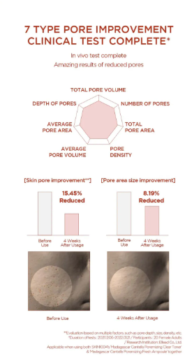 SKIN 1004 - Madagascar Centella Poremizing Fresh Ampoule Jumbo - Ampolla Minimizzante Pori