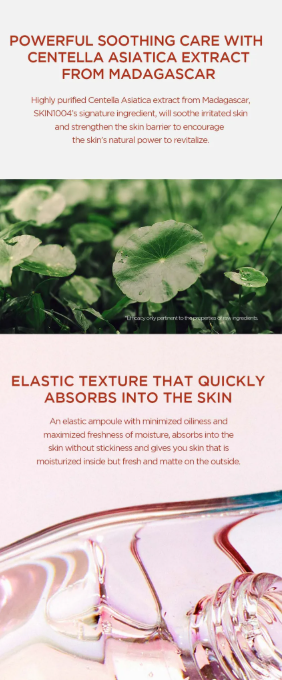 SKIN 1004 - Madagascar Centella Poremizing Fresh Ampoule Jumbo - Ampolla Minimizzante Pori