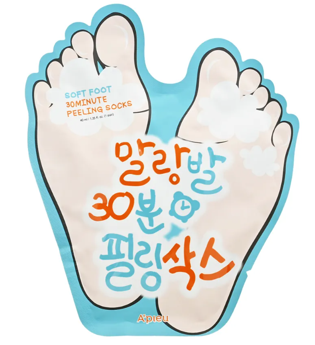 A'PIEU - Calzini esfolianti Soft Foot 30 minuti 1 paio