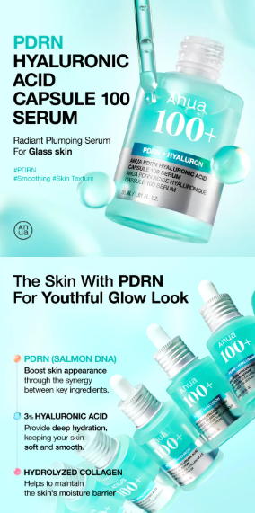 Anua - PDRN Hyaluronic Acid Capsule 100 Serum - Siero Viso