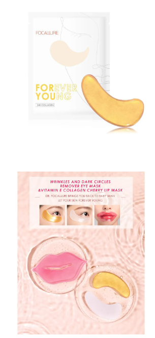 FOCALLURE – Maschera Occhi al Collagene in Hydrogel Cristallino