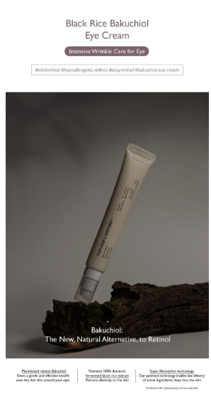 haruharu wonder - Black Rice Bakuchiol Eye Cream - Crema Contorno Occhi al Riso Nero e Bakuchiol