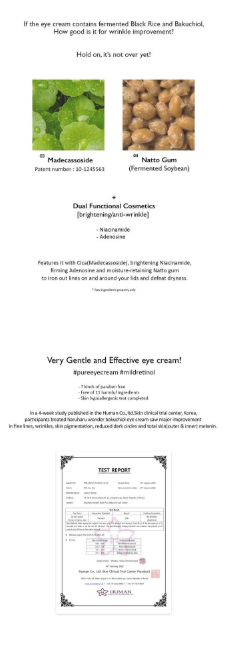 haruharu wonder - Black Rice Bakuchiol Eye Cream - Crema Contorno Occhi al Riso Nero e Bakuchiol