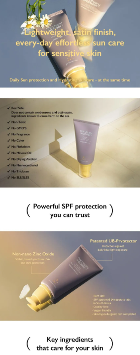 haruharu wonder - Black Rice Pure Mineral Relief Daily Sunscreen - Crema Solare Minerale