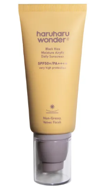 haruharu wonder - Black Rice Moisture Airyfit Sunscreen - Protezione Solare Delicata