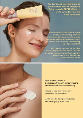 haruharu wonder - Black Rice Moisture Airyfit Sunscreen - Protezione Solare Delicata