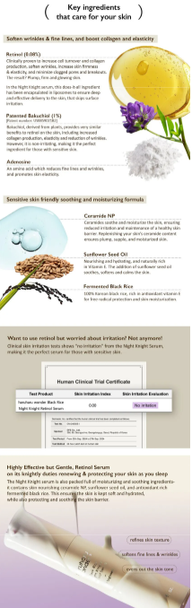 haruharu wonder - Black Rice Night Knight Retinol Serum - Siero Viso al Retinolo