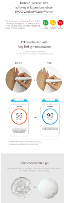 haruharu wonder - Black Rice Moisture 5.5 Soft Cleansing Gel - Gel Detergente Viso Delicato al Riso Nero