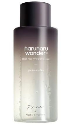 haruharu wonder - Black Rice Hyaluronic Toner Fragrance Free - Tonico Viso Riso Nero e Acido Ialuronico Senza Fragranza