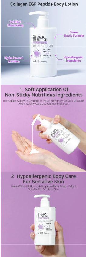 APLB - Collagen EGF Peptide Body Lotion - Lozione Corpo
