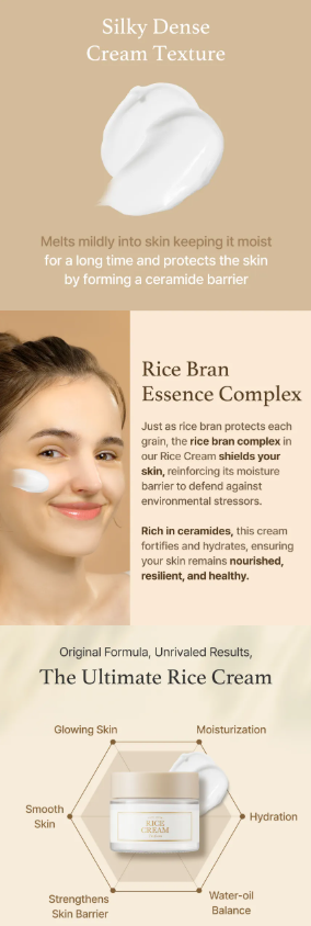 I'm from - Rice Cream - Crema Viso Vegan alla Ceramide di Riso