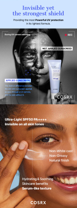 COSRX - Protezione Solare Invisibile Ultra Leggera