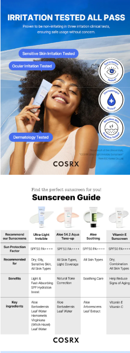 COSRX - Protezione Solare Invisibile Ultra Leggera