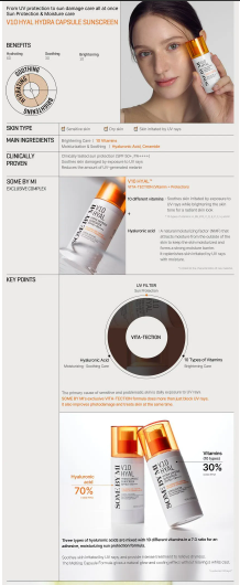 SOME BY MI – Crema Solare in Capsule V10 Hyal Hydra