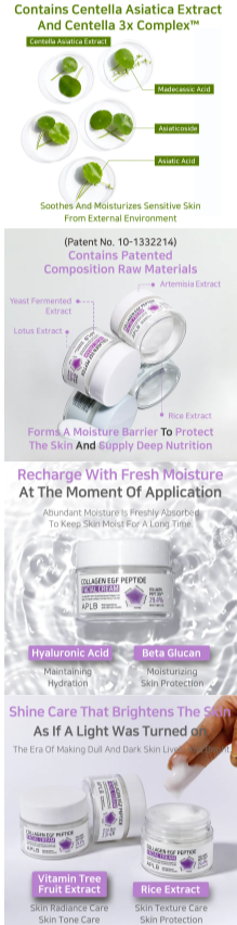 APLB - Collagen EGF Peptide Facial Cream - Crema Viso con Collagene