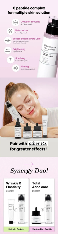 COSRX - The 6 Peptide Skin Booster - Siero Viso Multifunzione