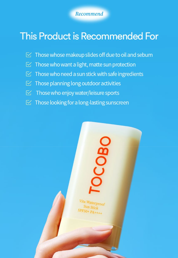 TOCOBO - Vita Waterproof Sun Stick