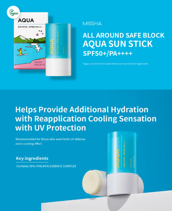 MISSHA - All-Around Safe Block Aqua Sun Stick