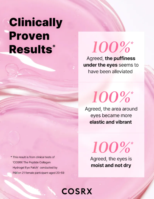 COSRX - The Peptide Collagen Hydrogel Eye Patch - Patch Occhi in Idrogel