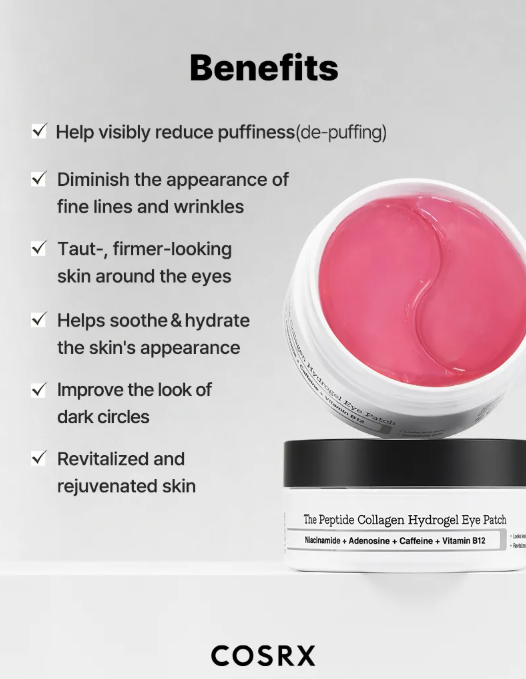 COSRX - The Peptide Collagen Hydrogel Eye Patch - Patch Occhi in Idrogel
