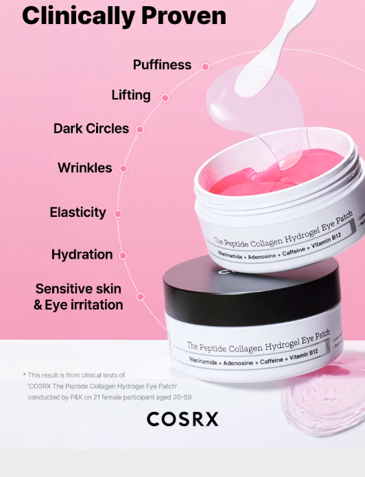 COSRX - The Peptide Collagen Hydrogel Eye Patch - Patch Occhi in Idrogel