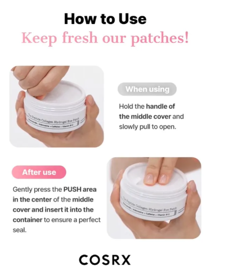 COSRX - The Peptide Collagen Hydrogel Eye Patch - Patch Occhi in Idrogel
