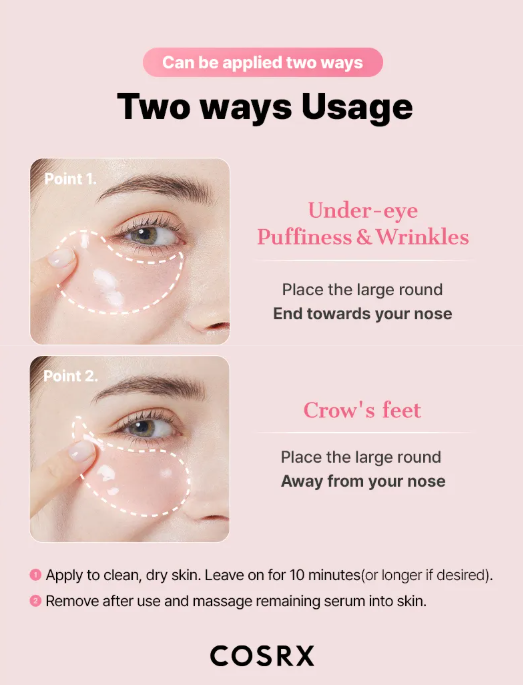 COSRX - The Peptide Collagen Hydrogel Eye Patch - Patch Occhi in Idrogel