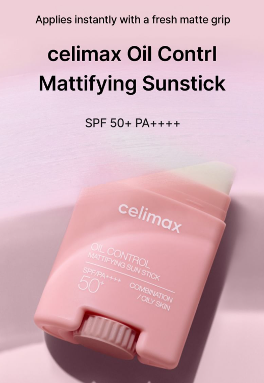 celimax - Oil Control Mattifying Sun Stick - Stick Solare Seboregolatore