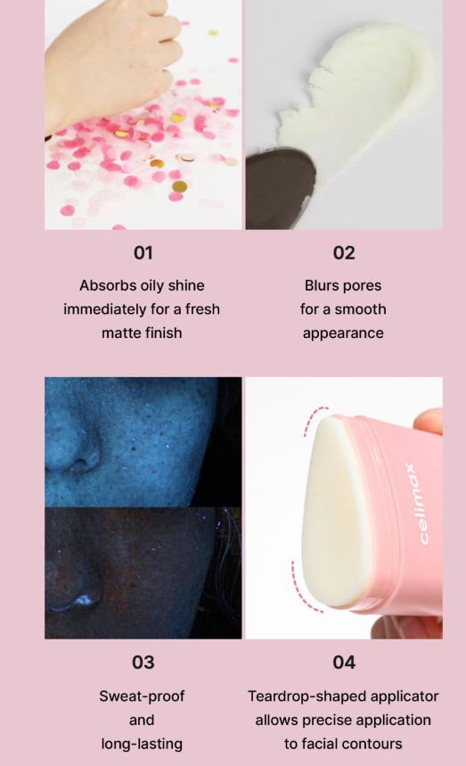 celimax - Oil Control Mattifying Sun Stick - Stick Solare Seboregolatore