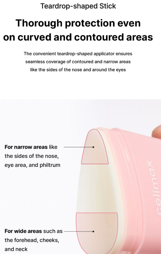 celimax - Oil Control Mattifying Sun Stick - Stick Solare Seboregolatore