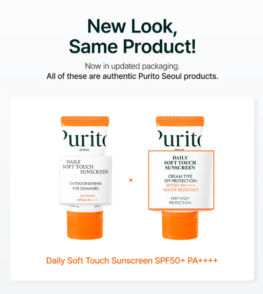 Purito SEOUL - Crema Solare Giornaliera Versione 2024
