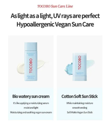TOCOBO - Bio Watery Sun Cream - Crema Solare Leggera