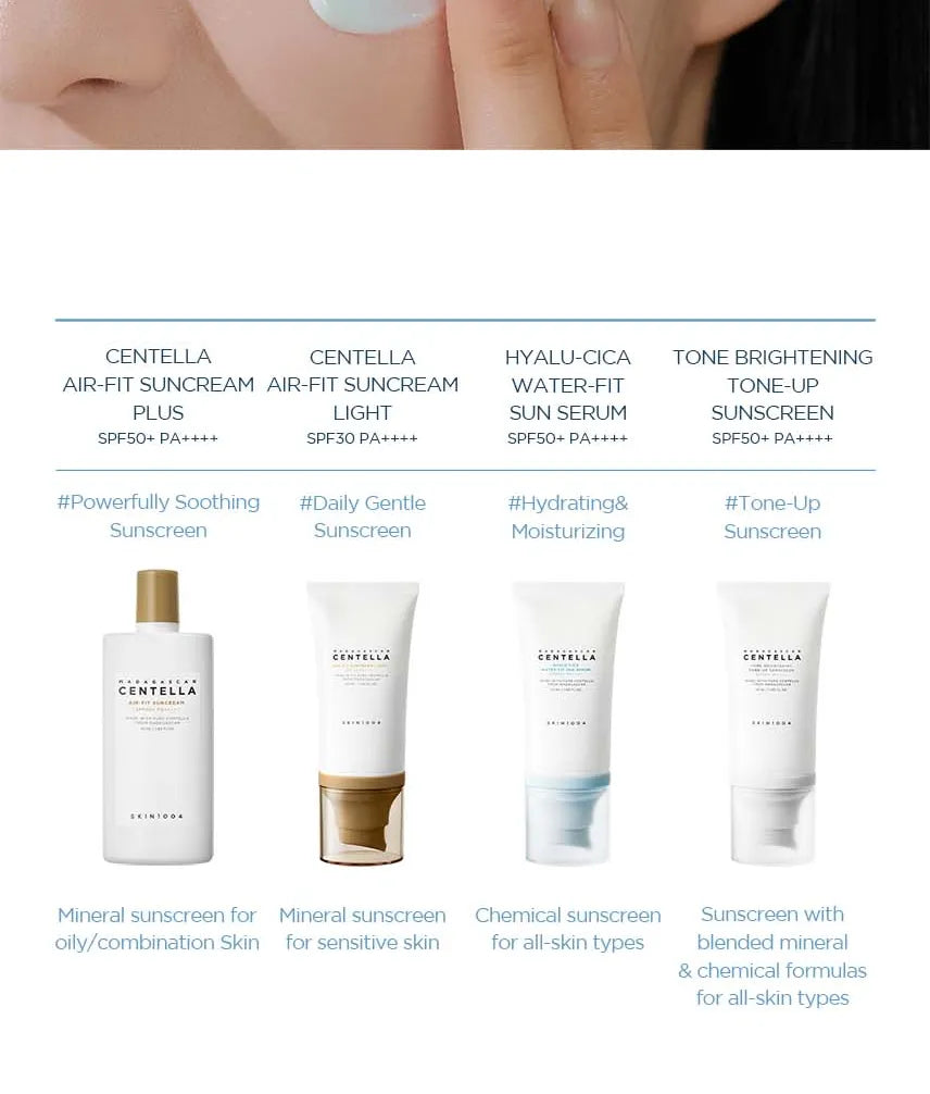 SKIN 1004 - Madagascar Centella Hyalu-Cica Water-Fit Sun Serum - Siero Solare