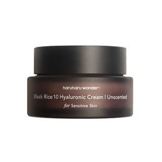 haruharu wonder - Black Rice 10 Hyaluronic Cream Unscented - Crema Viso Senza Fragranze
